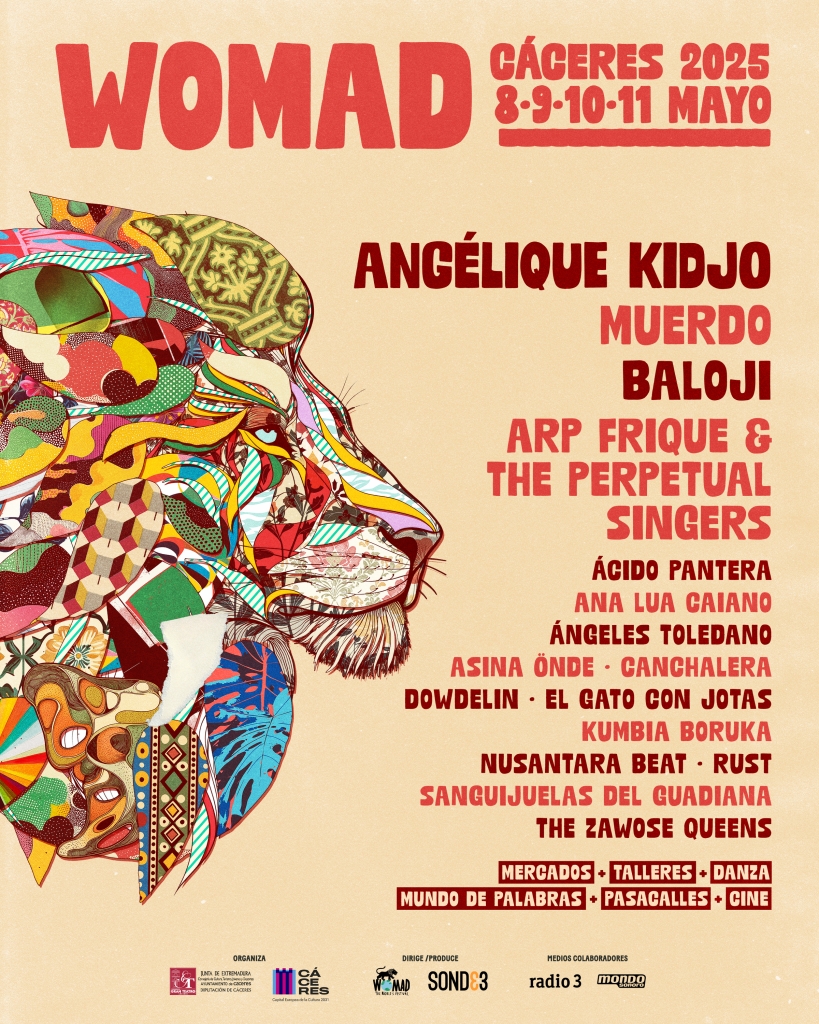 Womad Cáceres  2025 presenta el cartel de su 32ª edición